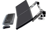 Ergotron LX Dual Desk Mount Side-by-Side Arm Polished Aluminum (45-245-026) - SourceIT