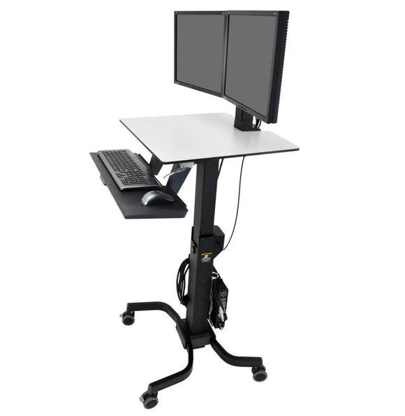 Ergotron WorkFit-C Dual Sit-Stand Workstation (24-214-085) - SourceIT Singapore