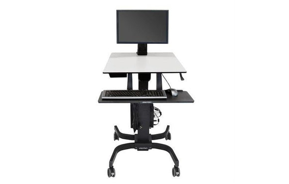 Ergotron WorkFit-C Single LD Sit-Stand Workstation Black (24-215-085) - SourceIT