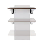 Ergotron WorkFit® Elevate™ Sit-Stand Wall Desk Mendota Maple (24-804-S893) - SourceIT