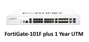 Fortinet FortiGate-101F Hardware plus 24x7 FortiCare and FortiGuard Unified (UTM) Protection (FG-101F-BDL-950-12) - SourceIT