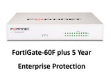 Fortinet FortiGate-60F Hardware plus 24x7 FortiCare and FortiGuard Enterprise Protection (FG-60F-BDL-811-12) - SourceIT