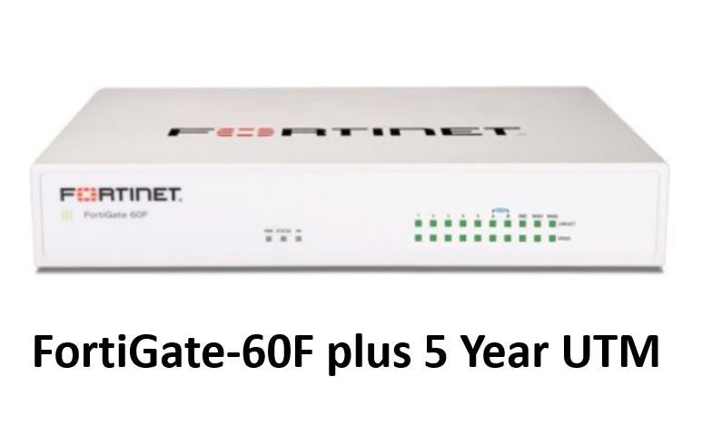 ルーター・ネットワーク機器 FortiGate 60F Fortinet UTM Fortinet FortiGate-60F 24x7 FortiCare & UTM Protection – SourceIT