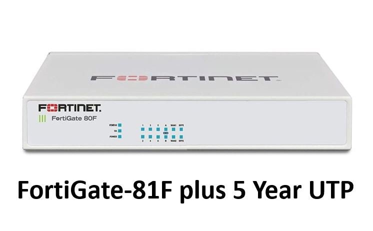 Fortinet FortiGate-81F Hardware + 24x7 FortiCare (FG-81F-BDL-950-12 ...