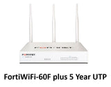 Fortinet FortiWiFi-60F Hardware plus 24x7 FortiCare and FortiGuard Unified Threat Protection (UTP) (FWF-60F-S-BDL-950-12) - SourceIT