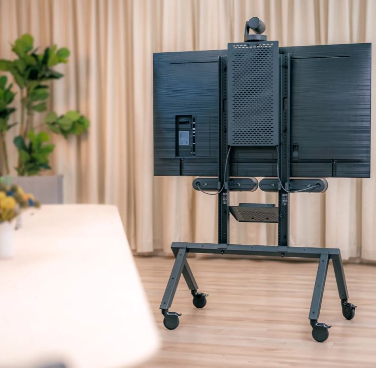 Tv Cart Logitech Rally Heckler AV Cart for Logitech Rally Plus – SourceIT