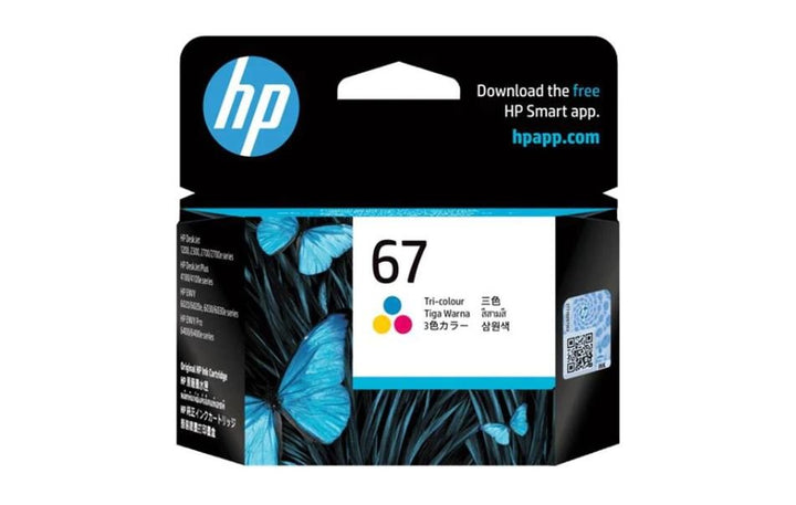 HP Inc 67 Tri-color Original Ink Cartridge (3YM55AA) - SourceIT