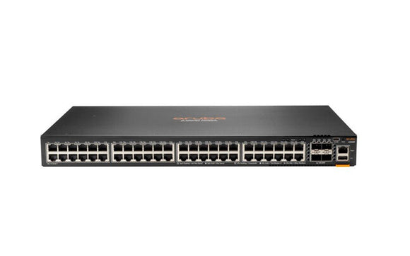 HPE Aruba 6200 48 Port 370W PoE+ Gigabit Managed Network Switch with SFP+ (JL727A) - SourceIT
