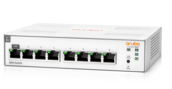 HPE Aruba Instant On 1830 8 Port Gigabit Managed Network Switch (JL810A) - SourceIT