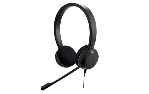 High-Quality Jabra Evolve 20 UC/MS Stereo Office Headset (USB-A) at SourceIT Singapore