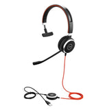 Jabra Evolve 40 MS Mono Office Headset USB-C, 3.5mm (6393-823-189) - SourceIT