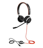 Jabra Evolve 40 MS Stereo Office Headset USB-A, 3.5mm (6399-823-109) - SourceIT