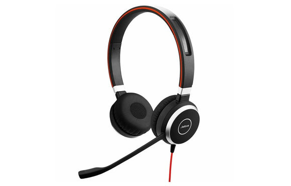 The New Jabra Evolve 40 UC/MS Stereo Office Headset (USB-A, 3.5mm) - SourceIT Singapore