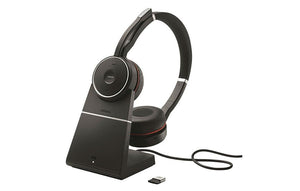 Jabra Evolve 75 SE UC Stereo Wireless Bluetooth Charging Stand USB-A (7599-848-199) - SourceIT