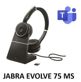 Jabra Evolve 75 UC/MS Stereo ANC Wireless Office Headset 