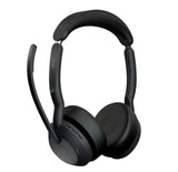 Jabra Evolve2 55 Link380 USB-C UC Stereo Wireless Headset with Stand (25599-989-889) - SourceIT
