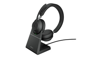 Jabra Evolve2 65 UC Stereo Wireless Bluetooth Charging Stand USB-A (26599-989-989) - SourceIT