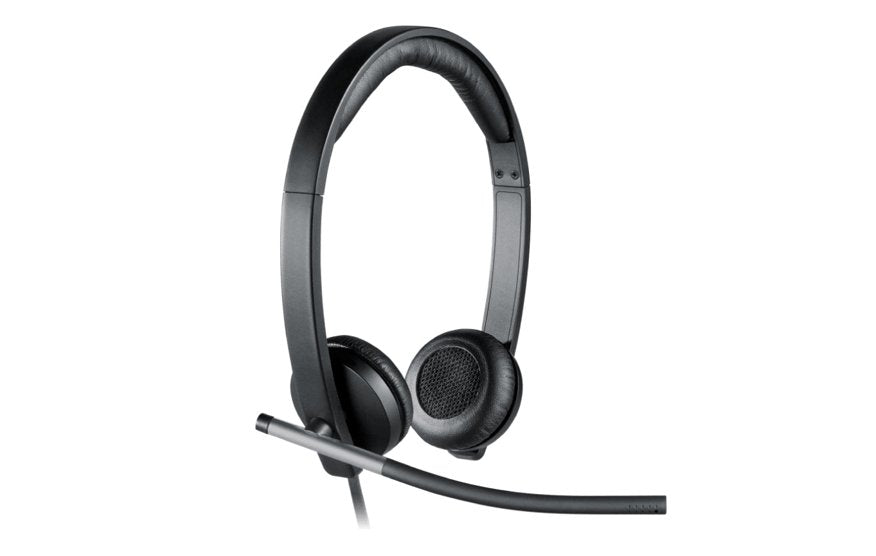 Logitech H650e Business Headset with Noise Cancelling Mic (981-000545 ...