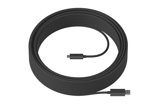 Logitech Strong USB Cable Extended Length SuperSpeed 10Gbps (25m) (939-001802) - SourceIT