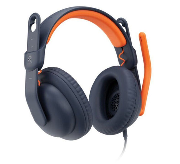 Logitech Zone Learn Classic Blue 3.5mm Over-Ear Wired Headset (981-001389) - SourceIT