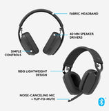 Good Quality Logitech Zone Vibe 100 Lightweight Wireless Over the Ear Headphones at SourceIT