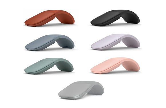 Microsoft Arc Bluetooth Mouse Ergonomic for Remote Worker - SourceIT Singapore