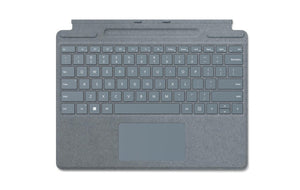 Microsoft Surface Pro Signature Type Cover Ice Blue Alcantara Fabric (8XB-00055) - SourceIT