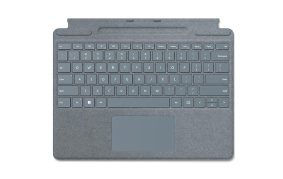 Microsoft Surface Pro Signature Type Cover Ice Blue Alcantara Fabric (8XB-00055) - SourceIT