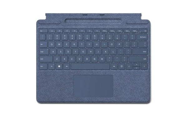 Microsoft Surface Pro Signature Type Cover Sapphire Alcantara Fabric (8XB-00105) - SourceIT