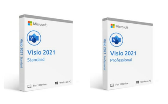 Microsoft Visio 2021 Standard/Professional English ESD - Authorized Reseller - SourceIT Singapore
