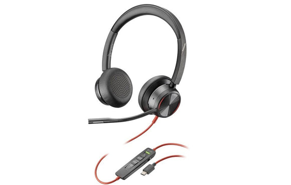 Poly Blackwire 8225 MS Teams ANC Headset With Mic Boom USB-C (214409-01) - SourceIT