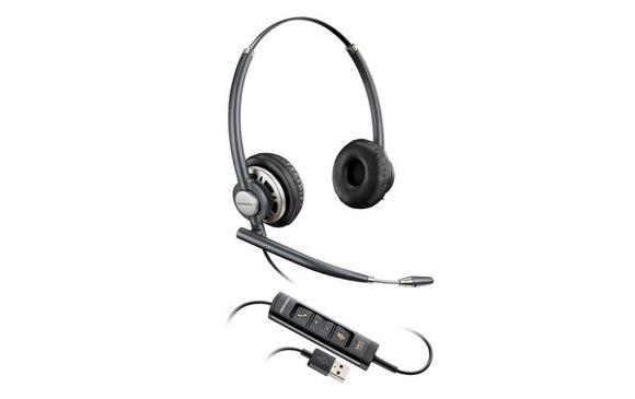 Poly EncorePro 725 USB Stereo Noise Cancelling Headset USB-A (203478-01) - SourceIT
