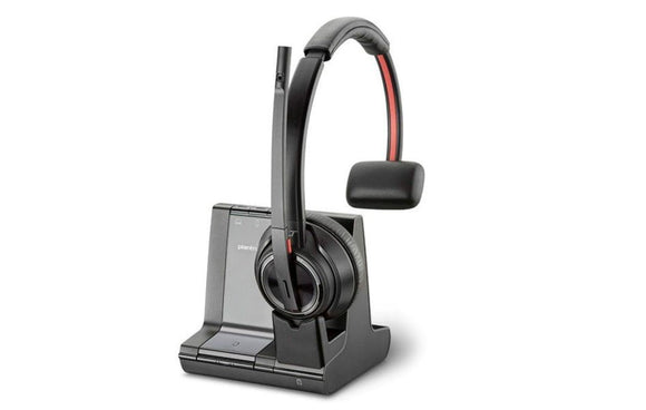 Poly Savi 8210-M MS Office Mono 3-In-1 Wireless DECT Headset (207322-02) - SourceIT