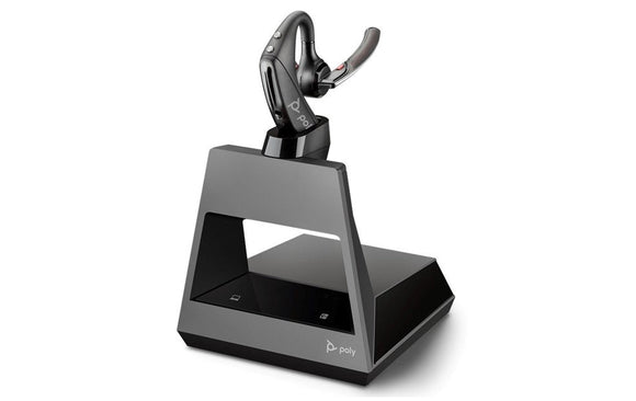 Poly Voyager 5200 MS Teams Wireless Bluetooth Headset 2-Way Base USB-C (214603-08) - SourceIT