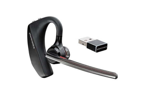 Poly Voyager 5200 UC Mono Wireless Bluetooth Headset BT700 Adapter