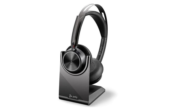 Poly Voyager Focus 2 MS Wireless Headset ANC with Stand USB-A (213727-02) - SourceIT