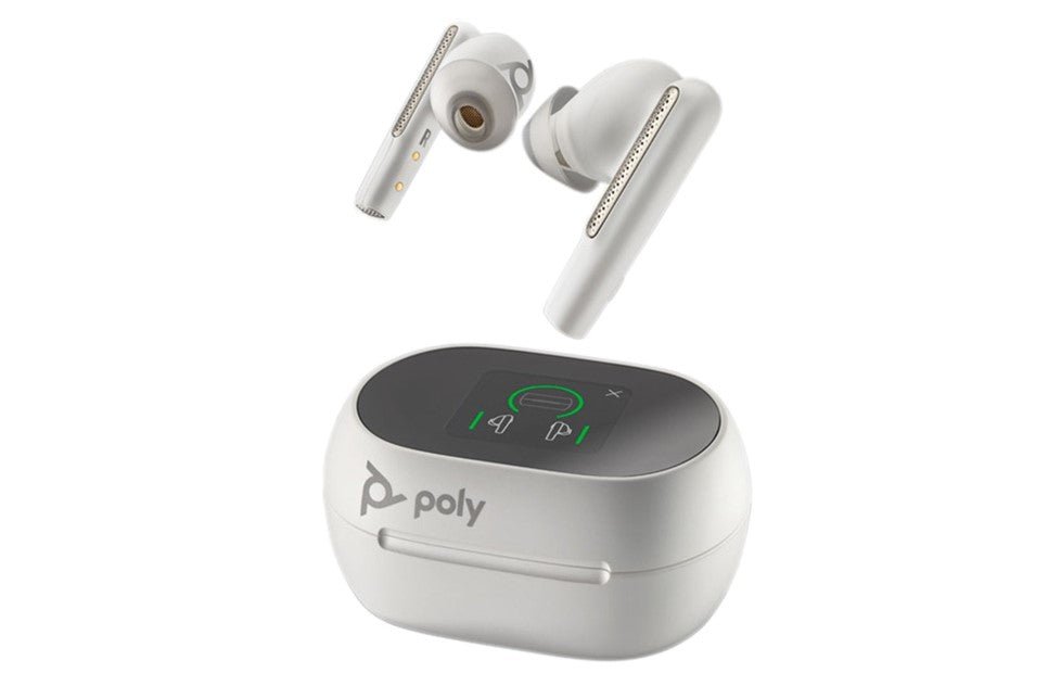 Poly Voyager Free 60 UC USB A True Wireless Earbuds White 216754