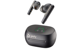 (216065-02) Poly Voyager True 60+ Free USB-C UC SourceIT Wireless Black | Earbuds