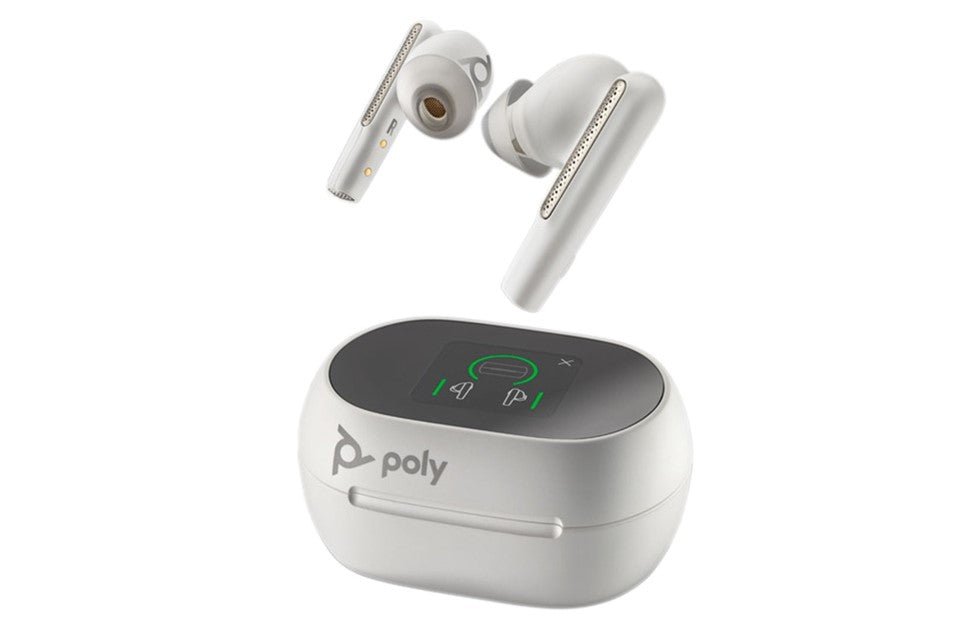 Poly Voyager Free 60+ UC USB-C Wireless Earbuds White – SourceIT