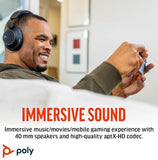Poly Voyager Surround 80 MS Stereo Wireless Bluetooth Headset (220117-01) - SourceIT
