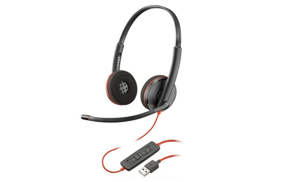 The Best Poly/Plantronics BLACKWIRE 3220/3225 Series UC Headset at SourceIT Singapore