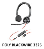Best Quality Poly/Plantronics BLACKWIRE 3325 Series UC Headset at SourceIT Singapore