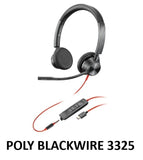 Affordable Poly/Plantronics BLACKWIRE 3325 Series UC Headset at SourceIT Singapore