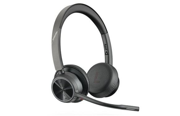 The Best Poly/Plantronics Voyager 4320 UC/MS Stereo Wireless Headset - SourceIT Singapore
