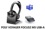 Ultimate Best Wireless Headset Poly/Plantronics Voyager Focus 2 UC/MS at SourceIT
