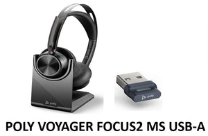 The Best Wireless Headset Poly/Plantronics Voyager Focus 2 UC/MS at SourceIT