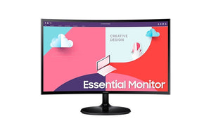 Samsung 27" Essential Curved Monitor S3 S36C (LS27C360EAEXXS) - SourceIT