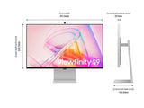 Samsung 27” ViewFinity S9 5K Monitor (LS27C900PAEXXS) - SourceIT