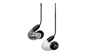 Shure Aonic 4 Dual Driver Hybrid Sound Isolating Earphones White (SE42HYW+UNI-A) - SourceIT