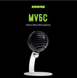 Shure MV5C Home Office Microphone, Compatible With MS Teams & Zoom (MV5C-USB-A) - SourceIT